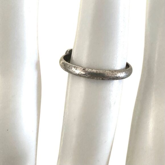 Sterling silver onyx ring - Picture 7 of 8